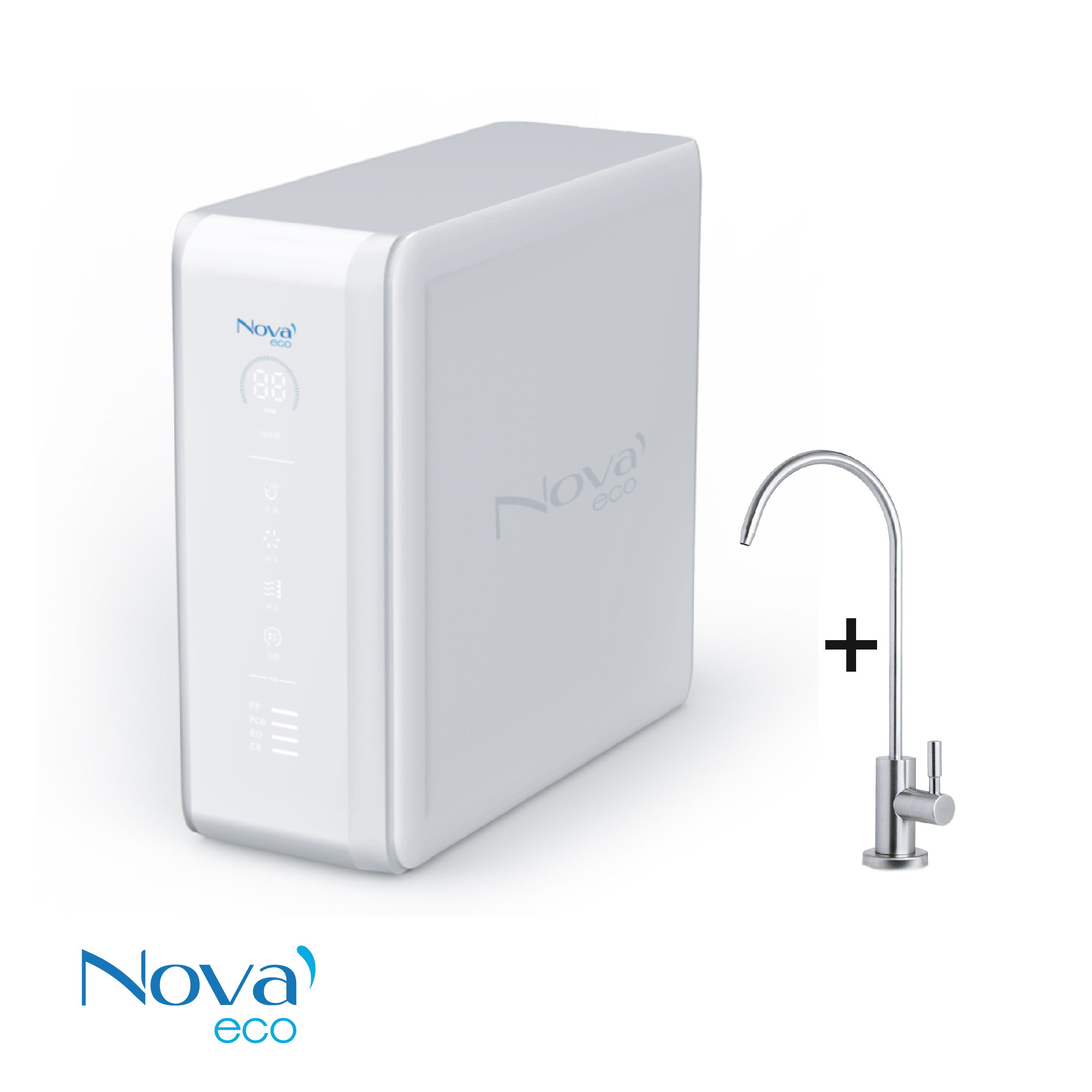 NOVA ECO DIGITAL 100G - 1,2 PLASTIC TANK